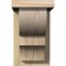 Ekena Millwork Ridgewood Rough Sawn Corbel w/Backplate, Douglas Fir, 6"W x 10"D x 10"H COR06X10X10RID01RDF - alternate 2